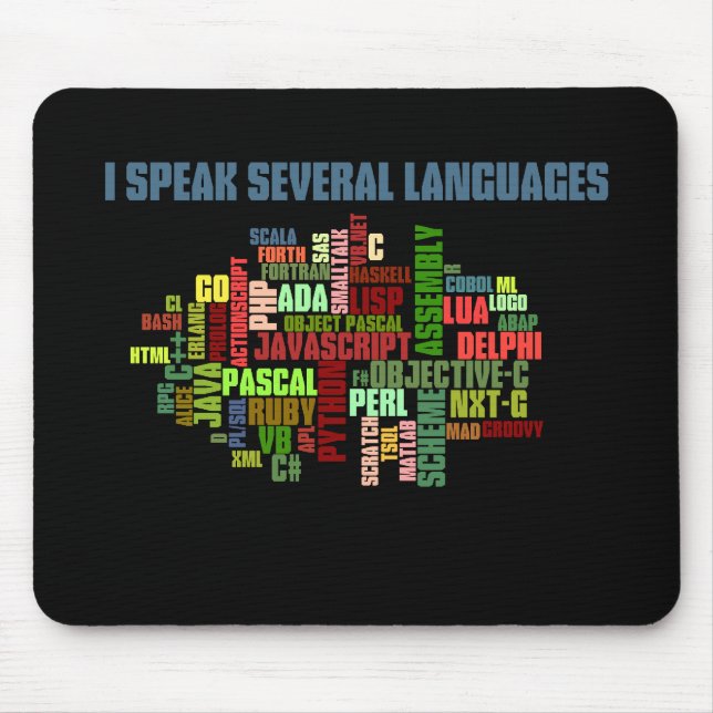 Programmerare har många att programmera expertis musmatta (Framsidan)