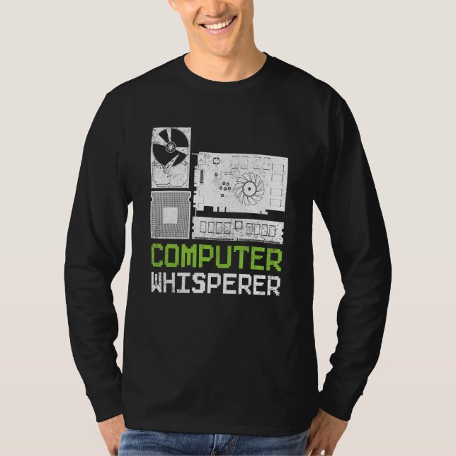 Programmerare Kod Binär Kodning Dator Hacker Nörd T Shirt (Framsida)