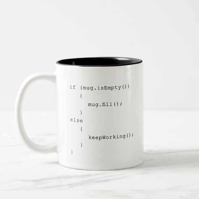 Programmerare mugg (Vänster)