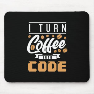 Programmerare - omvandla kaffe till kod musmatta