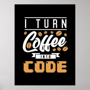Programmerare - omvandla kaffe till kod poster