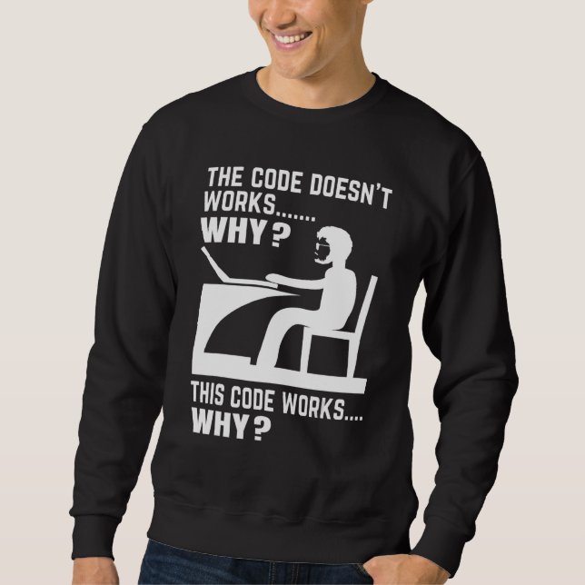 Programmerare Programming Expert Software Develope Lång Ärmad Tröja (Framsida)