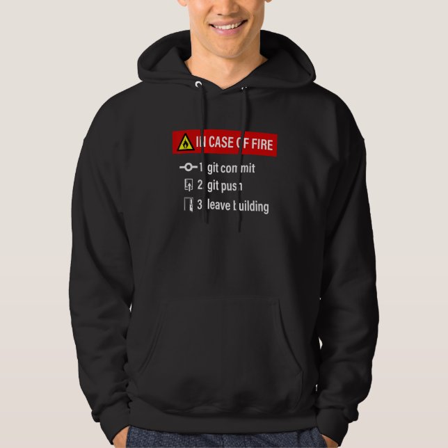 Programmerare Skämt Webb Mjukvaruutvecklare Git Co Hoodie (Framsida)