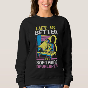 Programmerare som kodar som mjukvaruutvecklare t shirt