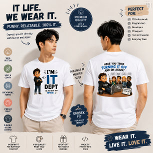 Programmerare & Tech Support Grafik T-shirt