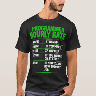 Programmerare Timtaxa för praktisk datorprogrammer T Shirt