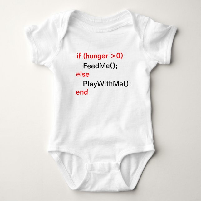 Programmerarebebis (FeedMe, PlayWithMe) Tee (Framsida)