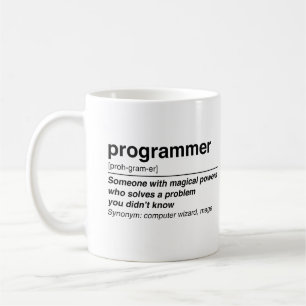 Programmeraredefinition Kaffemugg