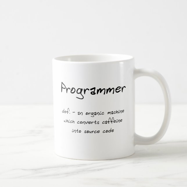 Programmeraremugg Kaffemugg (Höger)