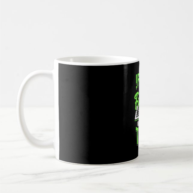 Programmeraren falskt det är roligt kaffemugg (Vänster)