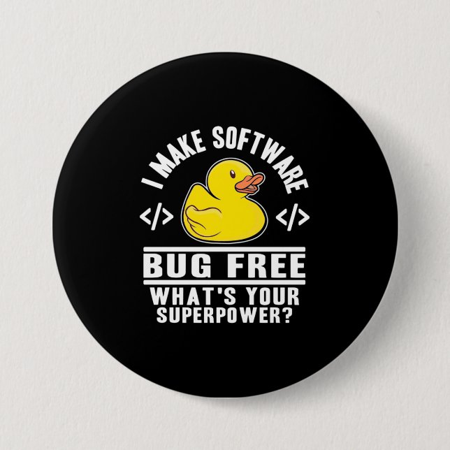 Programmeraren gör Software Kryp gratis Knapp (Framsida)