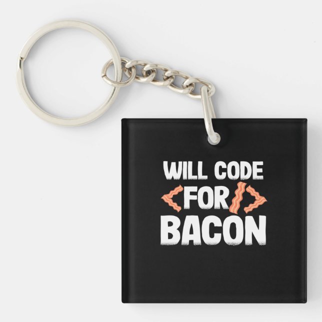 Programmeraren kommer att koda för Bacon (Framsidan)