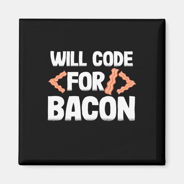 Programmeraren kommer att koda för Bacon Magnet (Framsidan)