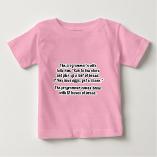 Programmeraren och hans fru - andra i en serie t-shirt