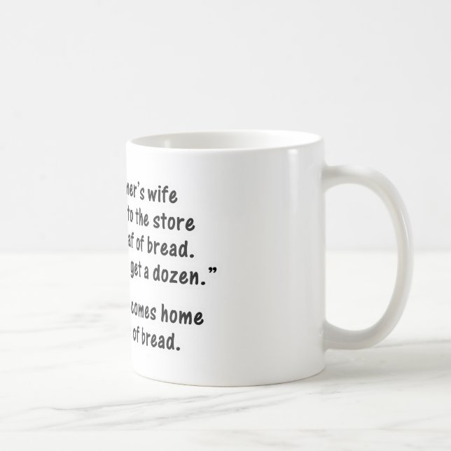 Programmeraren och hans fru - understödja i en kaffemugg (Höger)