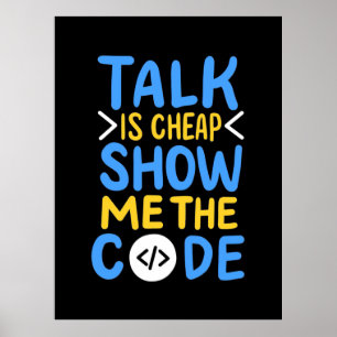 Programmeraren Visa koden Poster