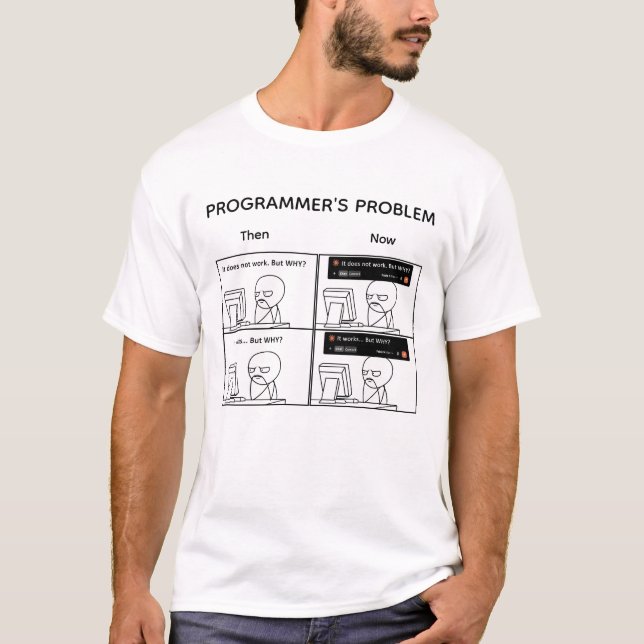 Programmerarens Problem T Shirt (Framsida)