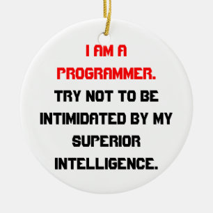 Programmerareprydnad Julgransprydnad Keramik