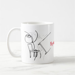 Programmerares för fel för syntax för kaffemugg