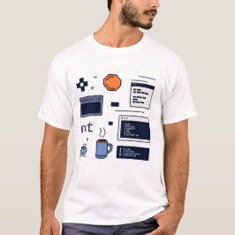 Programmerarliv – Kodningsarbetsyta Utvecklare. T Shirt