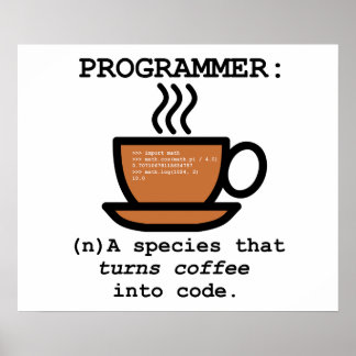 Programmerdefinitionsfunktionen Poster