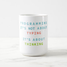 Programmering är att tänka, inte skriva – Utveckla