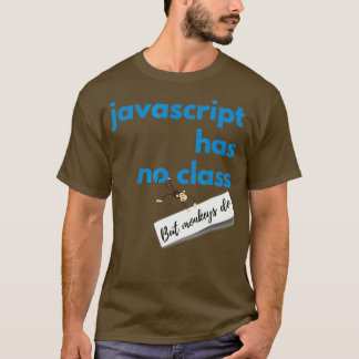 Programmering av Javascript-apparel Funny kodning T Shirt