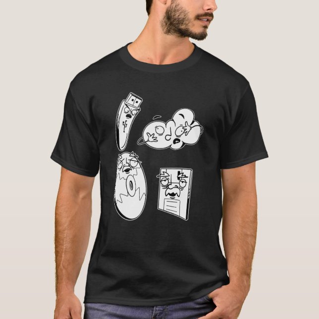 Programmering Computer Geek Programmer 1 T Shirt (Framsida)