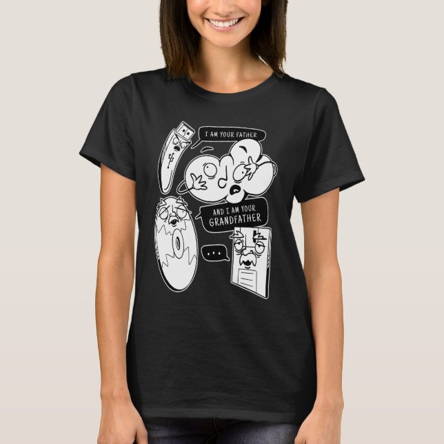 Programmering Computer Geek Programmer T Shirt (Framsida)