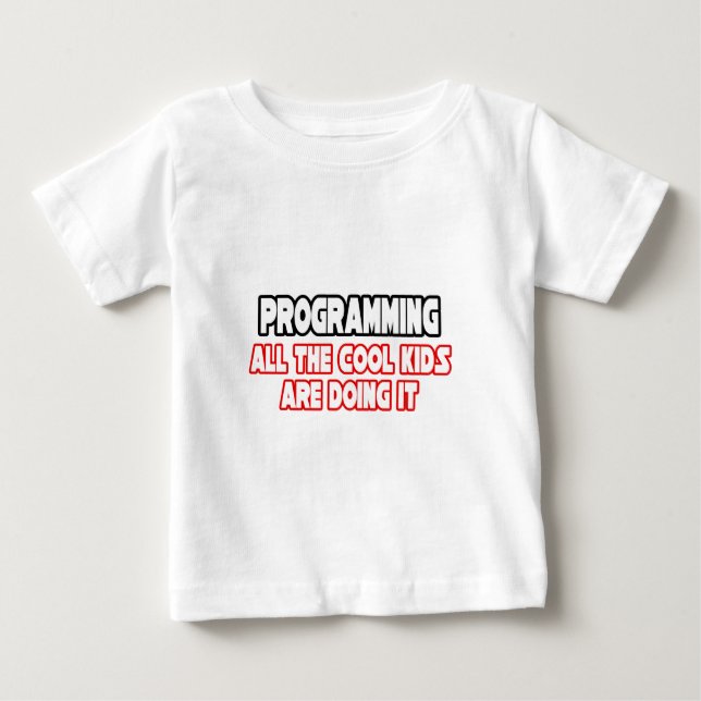 Programmering.. Coolans barn T Shirt (Framsida)