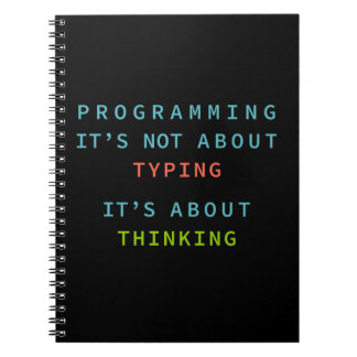 “Programmeringscitatblock för kodare och utvecklar Anteckningsbok