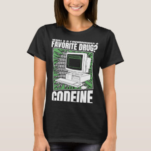 Programmeringskod för kodeine Programmer Software  T Shirt