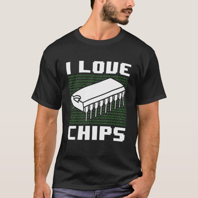Programmeringskod Utvecklare Software I Kärlek T Shirt (Framsida)