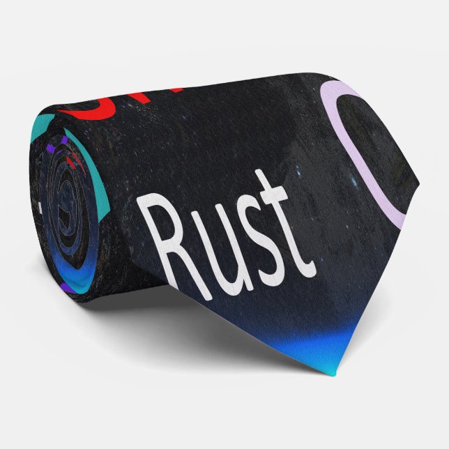 Programmeringsspråk Färgdesign Slips (Rullad)