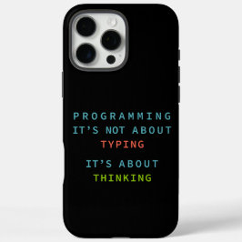 Programmeringstänkande - Svart Bakgrund Teknisk Ci