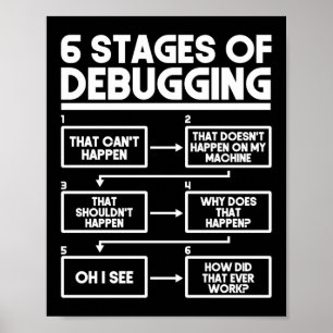 Programmerkod 6 felsökningssteg poster