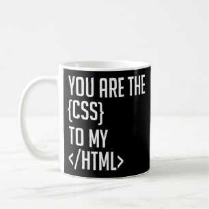 Programmerkoder som du är CSS för min HTML Kaffemugg
