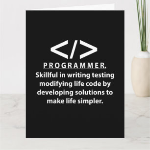 Programmerkodningsutvecklare Kort