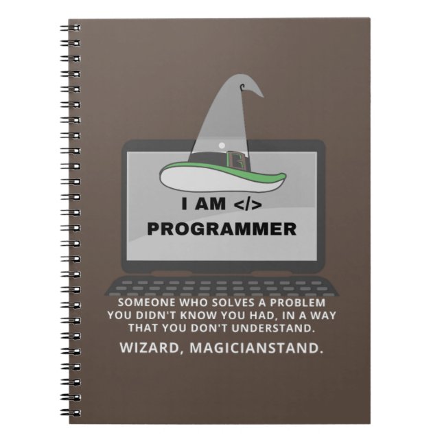 Programmersfunny definition anteckningsbok (Framsidan)