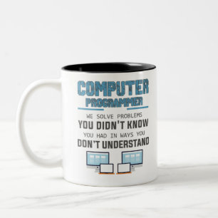 Programmerutvecklare datorforskare presenter-IXe3i Två-Tonad Mugg