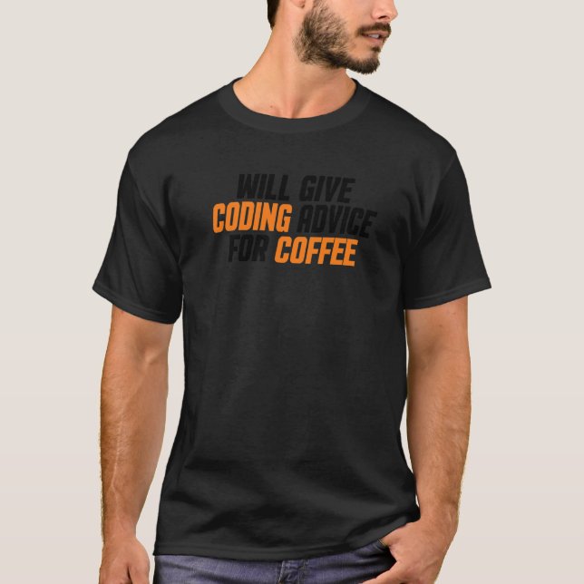Programmerutvecklare-kodningsråd för Ge för Co T Shirt (Framsida)
