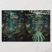 Programmet "Echanted Forest Emerald Grönt Quincean