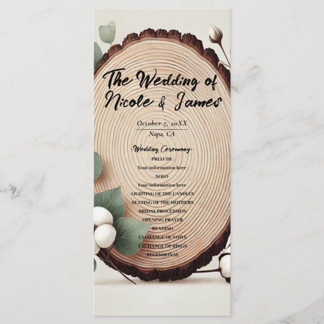 Programmet Forest Wood Eucalyptus Cotton Rustic Pr Program (Framsida)