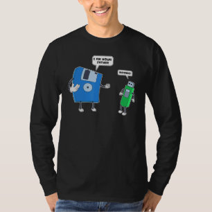 Programmet Programmer Coder-diskettenhet USB Ingen T Shirt