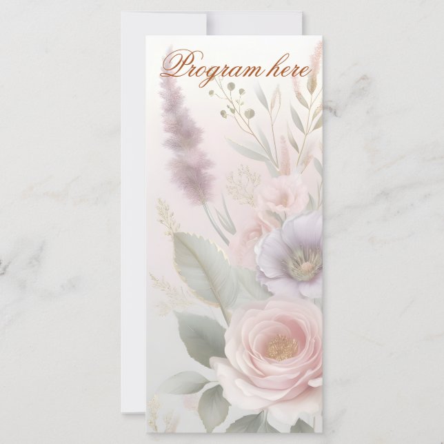 Programmet Romantic Garden Wedding (Framsida)