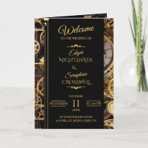 Programmet Steampunk Extravaganza Vintage bröllop