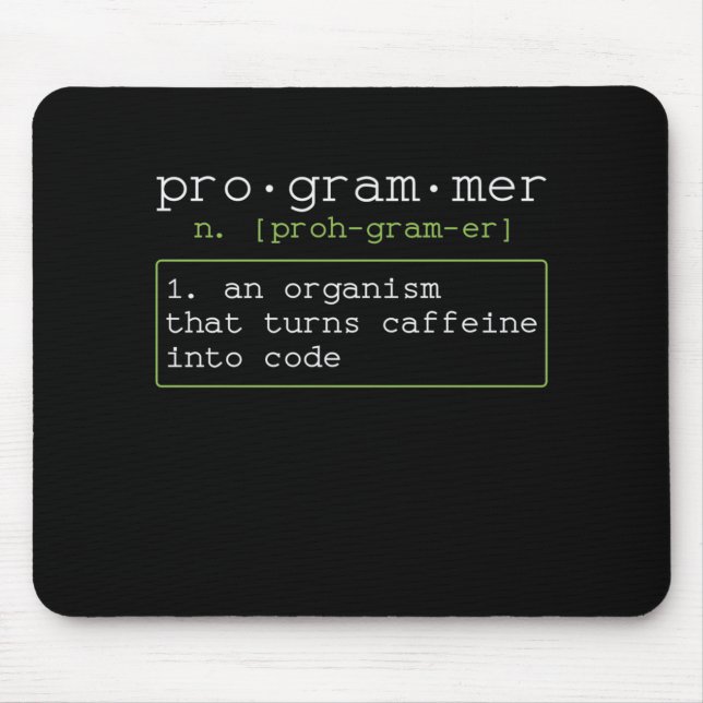 Programmierer liebt Kaffee Erklärung Musmatta (Framsidan)