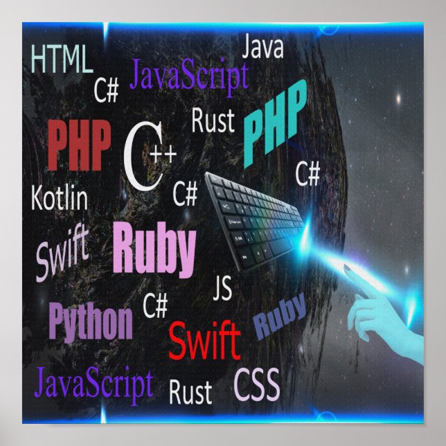 Programming languages poster (Framsidan)