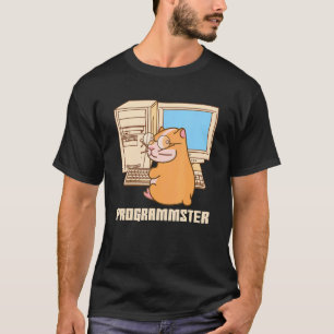 Programmster Hamster Programmer Pun Ingenjör T Shirt