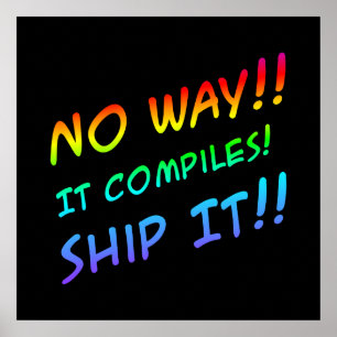 Programplanering Humor Poster